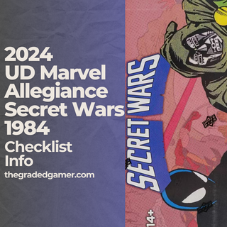 2024 UD Allegiance Secret Wars 1984 Checklist