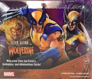 2024 Upper Deck Fleer Ultra Wolverine Box Art