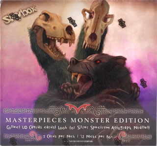 2024 Skybox Masterpieces Monster Edition Trading Cards Box Daniel Horne