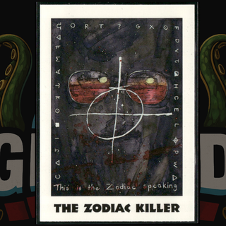 1992 Eclipse True Crime Card 83 The Zodiac Killer