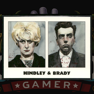 1992 Eclipse True Crime Card 99 Myra Hindley and Ian Brady