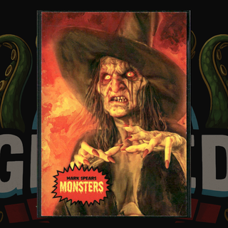 2021 Mark Spears Monsters Series 1 Card 43 Hagazussa (Full Art)