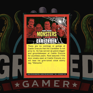 2021 Mark Spears Monsters Series 1 Card 7 Caretaker