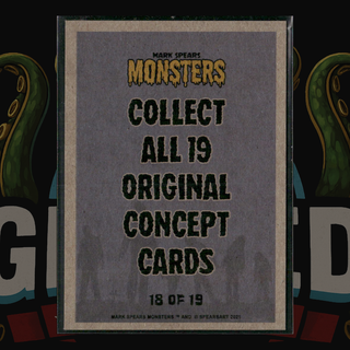 2021 Mark Spears Monsters Series 1 Concept Card 18 The Phantom