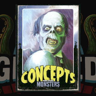 2021 Mark Spears Monsters Series 1 Concept Card 18 The Phantom