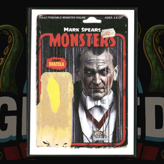 2021 Mark Spears Monsters Series 1 Sticker 23 Dracula