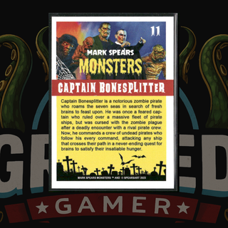 2023 Mark Spears Monsters Series 2 Card 11 Captain Bonesplitter