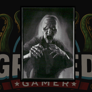 2023 Mark Spears Monsters Series 2 Card 34 The Hag Black & White
