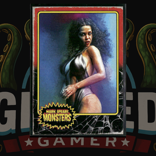 2023 Mark Spears Monsters Series 2 Card 88 Daughter of Dracula (Retro Distressed)