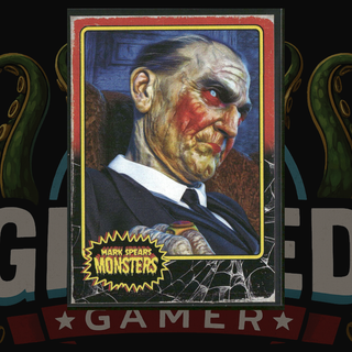 2023 Mark Spears Monsters Series 2 Card 97 His Name Is Dracula (Retro Distressed)