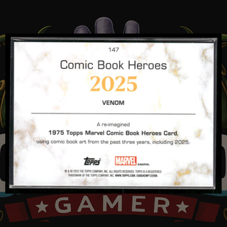2025 Topps Marvel Comic Book Heroes Card 147 Venom