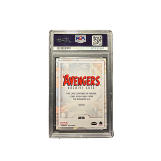 2015 Avengers Silver Age Archive Cuts AV18 The Avengers 18 40/150 PSA 9
