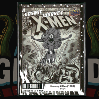 2023 Upper Deck Marvel Allegiance Avengers Vs X-Men A Cosmic Journey Card PJ9 Iron Fist (1975) #15 A Cosmic Journey Black & White Set