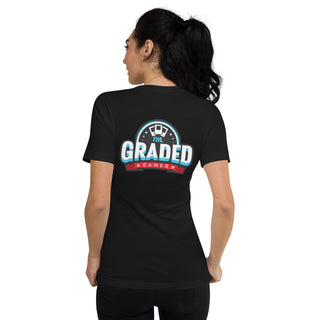 The Graded Gamer Unisex Short Sleeve V-Neck T-Shirt
